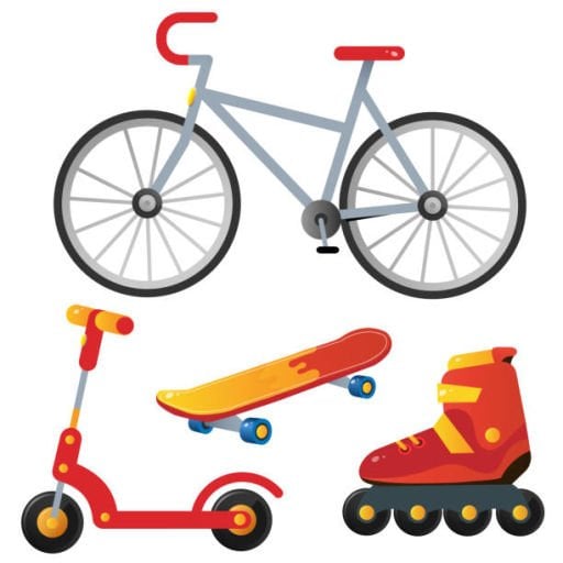 Scooter,Bisiklet,Paten