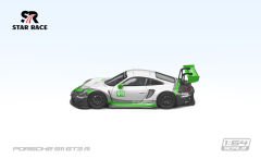 SR 1:64 STAR RACE SR Porsche 911 GT3 Le Mans Yeşil