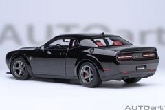 Autoart 1/18 Dodge Challenger SRT Superstock 2023 (Pitch Black) - 71765