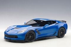 Autoart 1/18 Chevrolet Corvette C7 Z06 (Laguna Blue Tintcoat) - 71265