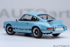 Autoart 1/18 Porsche 911 Carrera 2.7 RS (Gulf Blue with Black stripes) - 78032