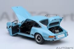 Autoart 1/18 Porsche 911 Carrera 2.7 RS (Gulf Blue with Black stripes) - 78032