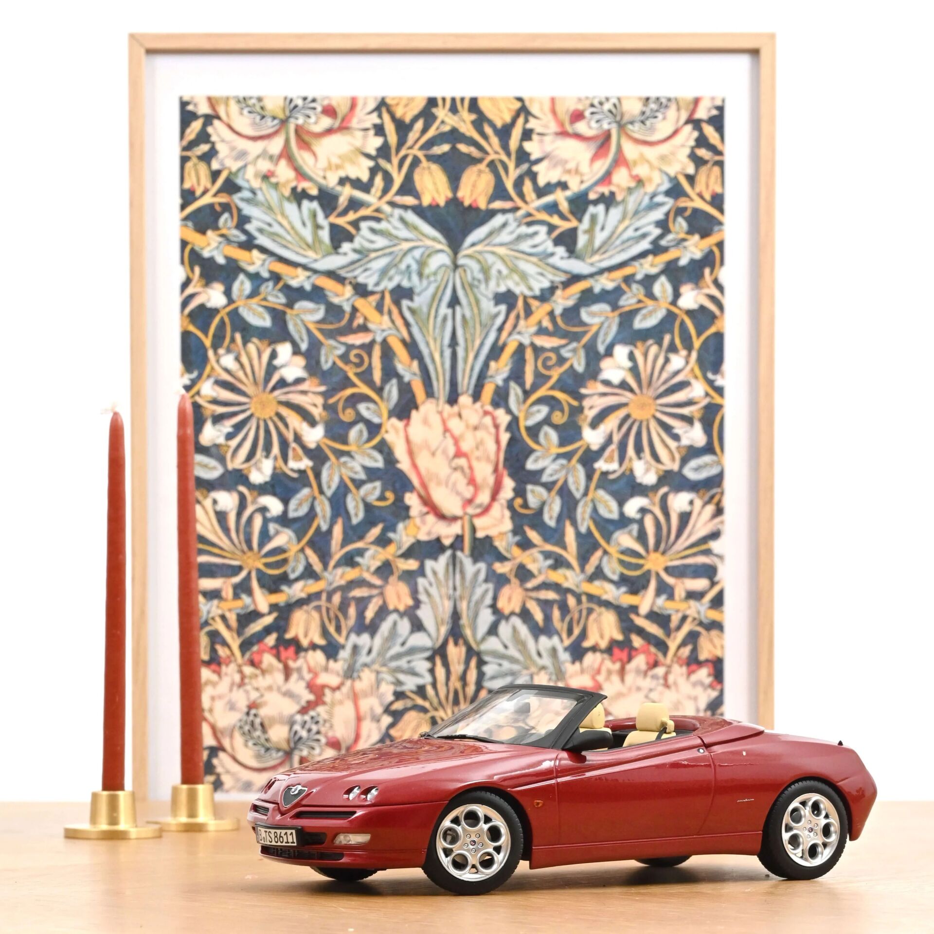 Norev 1/18 Alfa Romeo Spider 1999 Proteo Red metallic - 187854