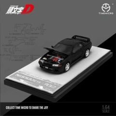 Time Micro Nissan GT-R R32 Initial D Düz Siyah