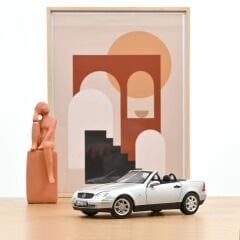 Norev 1/18 Mercedes-Benz SLK 1996 Brillant Silver - 183020