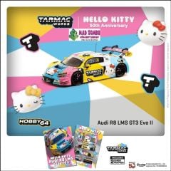 Tarmac Works Hello Kitty Audi R8 LMS GT3 Evo II Macau GT Cup