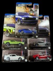 Hot Wheels Mustang 60 Years Set