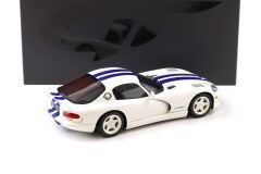 GT Spirit 1/18  1996 Dodge Viper GTS White - GT940