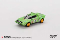Mini GT 1/64 1050 Lancia Stratos HF #4 - 1979 Spanish Rally Champion