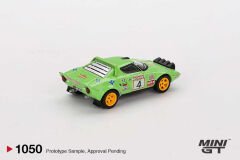 Mini GT 1/64 1050 Lancia Stratos HF #4 - 1979 Spanish Rally Champion
