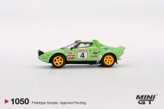 Mini GT 1/64 1050 Lancia Stratos HF #4 - 1979 Spanish Rally Champion