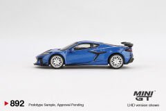 Mini GT 1/64 892 Chevrolet Corvette Z06 - 2023 Elkhart Lake Blue Metallic