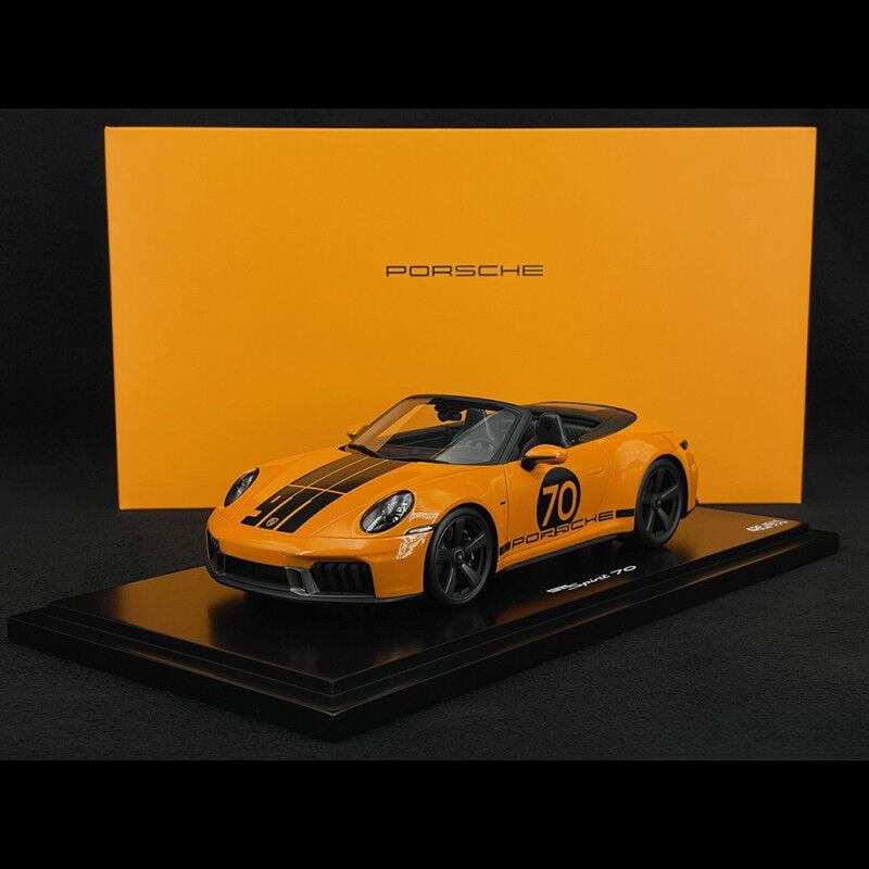 Spark Models 1/18 Porsche 911 Spirit 70 - Signal Orange