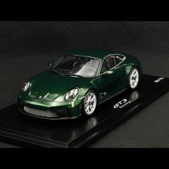 Spark Models 1/18 Porsche 911 GT3 mit Touring-Paket - Oak Green Metallic Neo