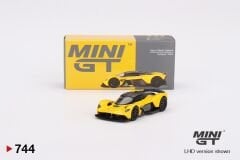 Mini GT 1/64 744 Aston Martin Valkyrie - Sunburst Yellow