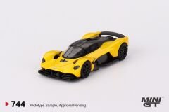 Mini GT 1/64 744 Aston Martin Valkyrie - Sunburst Yellow