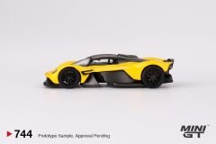 Mini GT 1/64 744 Aston Martin Valkyrie - Sunburst Yellow