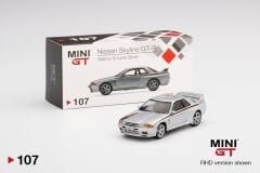 Mini GT 1/64 107 Nissan Skyline GT-R (R32) - Nismo S-Tune Silver