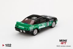 Mini GT 1/64 102 Nissan Skyline GT-R R32 Gr. A #87 HKS 1992 Japan touring Championship Group A.