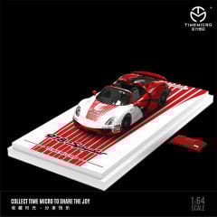 TimeMicro 1:64 Porsche 918 Kırmızı Le Mans