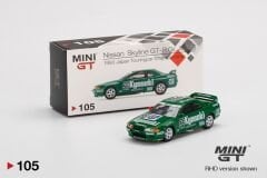 Mini GT 1/64 105 Nissan Skyline GT-R (R32) Gr. A #55 Kyoseki
