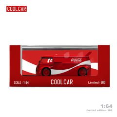 CoolCar 1:64 Volkswagen T1 Van Kırmızı