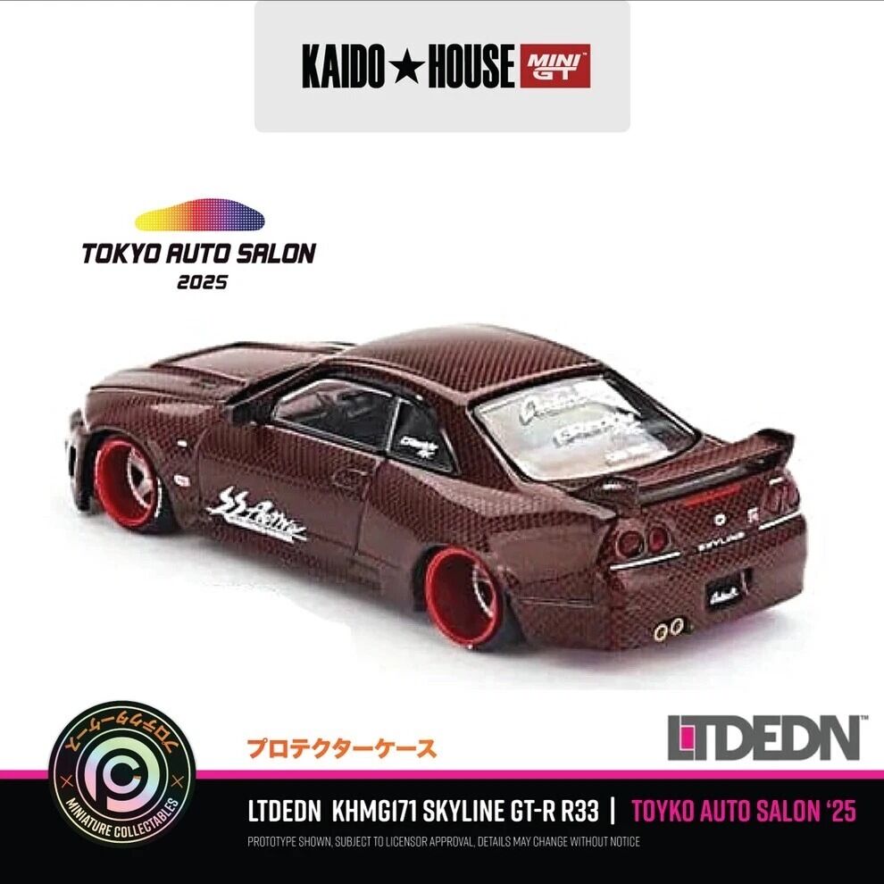 Kaido House LTDEDN 171 Nissan Skyline GT-R (R33) Active Carbon