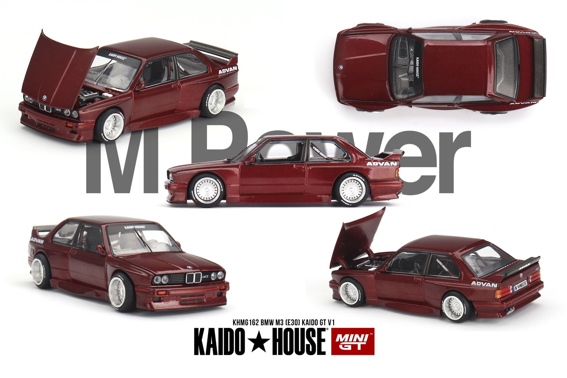 Mini GT x Kaido //162 BMW M3 (E30) Kaido GT V1