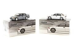 Tarmac Works 1/64 Mitsubishi Lancer RS  Evolution III White - Lamley Special Edition - GLOBAL64