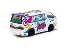 Tarmac Works 1/64 Toyota Hiace Wagon Custom Coca-Cola Delivery Van - HOBBY64