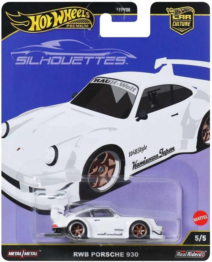 Hot Wheels Premium 1/64 - Silhouettes - RWB Porsche 930