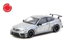 Tarmac Works 1/64 Mercedes-Benz C 63 AMG Coupé Black Series Matte Black - GLOBAL64