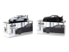 Tarmac Works 1/64 Mercedes-Benz C 63 AMG Coupé Black Series Matte Black - GLOBAL64