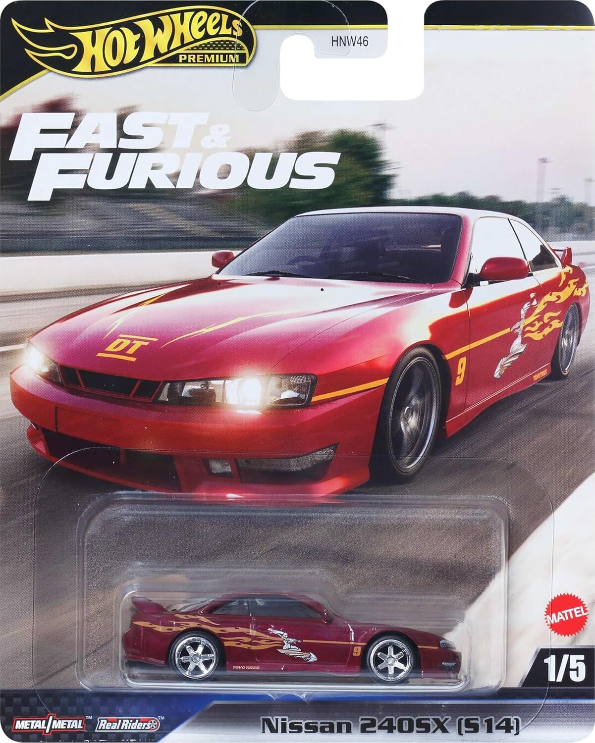 Hot Wheels Premium 1/64 - F&F - Nissan 240SX (S14)