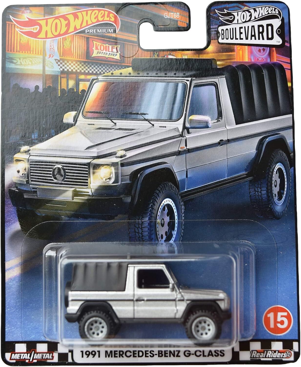 Hot Wheels Premium 1/64 - Boulevard #15 - 1991 Mercedes-Benz G-Class