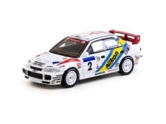 Tarmac Works 1/64 Mitsubish Lancer Evolution III Hong Kong-Beijing Rally 1995 #2 Winner - GLOBAL64