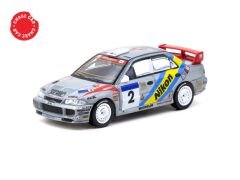 Tarmac Works 1/64 Mitsubish Lancer Evolution III Hong Kong-Beijing Rally 1995 #2 Winner - GLOBAL64