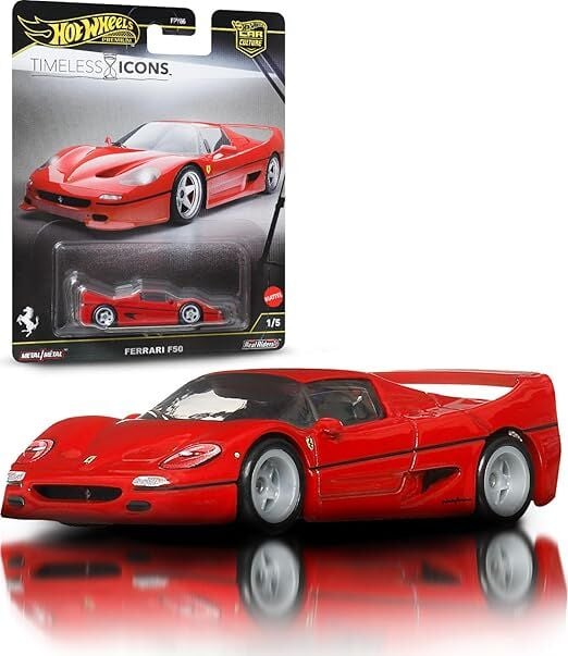 Hot Wheels Premium 1/64 - Timeless İcons 1/5 - Ferrari F50