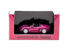 Minichamps X Tarmac Works 1/64 Porsche 718 Spyder RS Ruby Star Neo - COLLAB64
