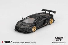 Mini GT 1/64 1087 LB WORKS Lamborghini Aventador Limited Edition Matte Black