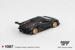 Mini GT 1/64 1087 LB WORKS Lamborghini Aventador Limited Edition Matte Black