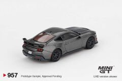 Mini GT 1/64 957 Ford Mustang Dark Horse 2024 Carbonized Gray