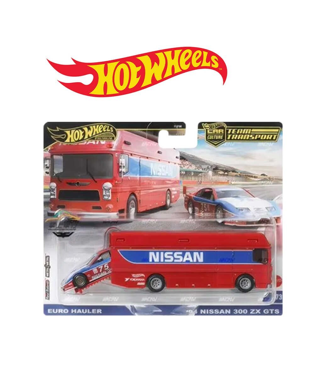 Hot Wheels Premium Car Culture Team Transport Euro Hauler / '94 Nissan 300 ZX GTS #73