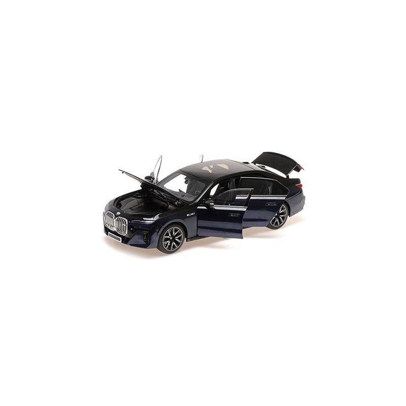 Minichamps 1/18 BMW İ7 M70 G70 - 2024 - Mavi Siyah Metalik