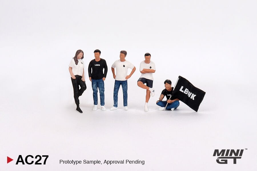 Mini GT AC27 Figurine: Team Liberty Walk