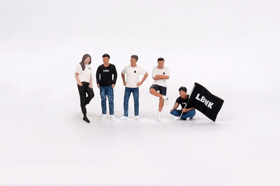 Mini GT AC27 Figurine: Team Liberty Walk