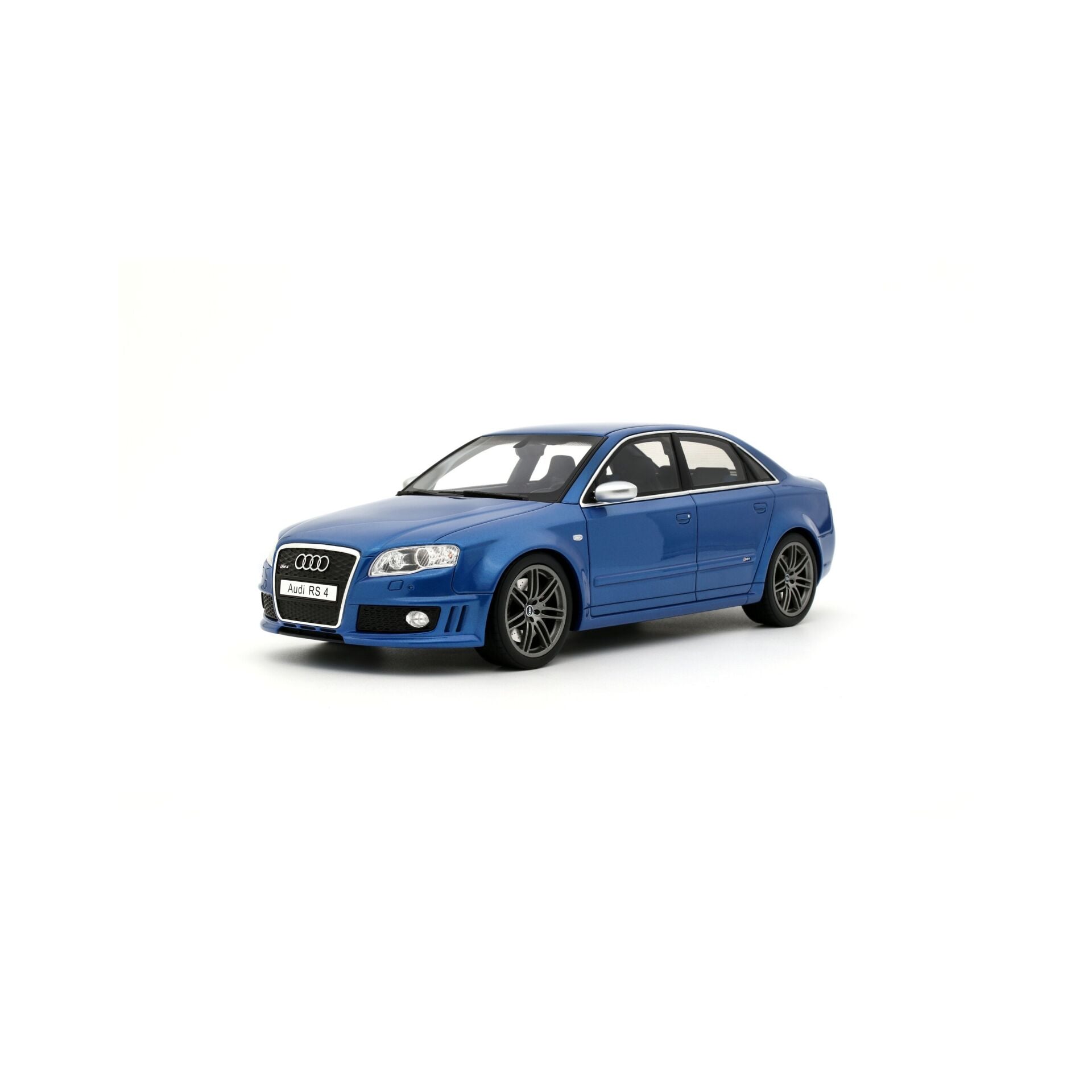 Otto Mobile 1/18 Audi RS 4 B7 Sedan Sprint Blue 2007 - OT1215