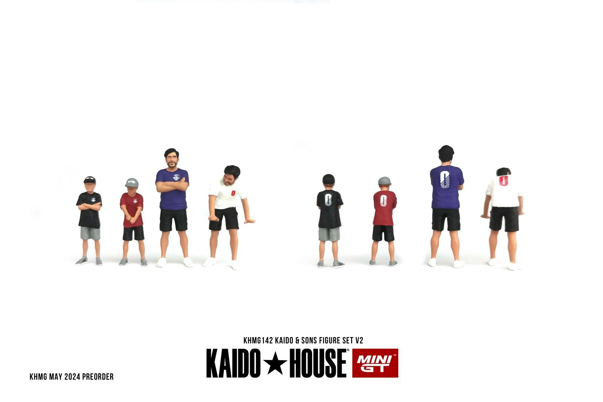 Mini GT x Kaido House //142 1/64 Figurine: Kaido & Sons V2
