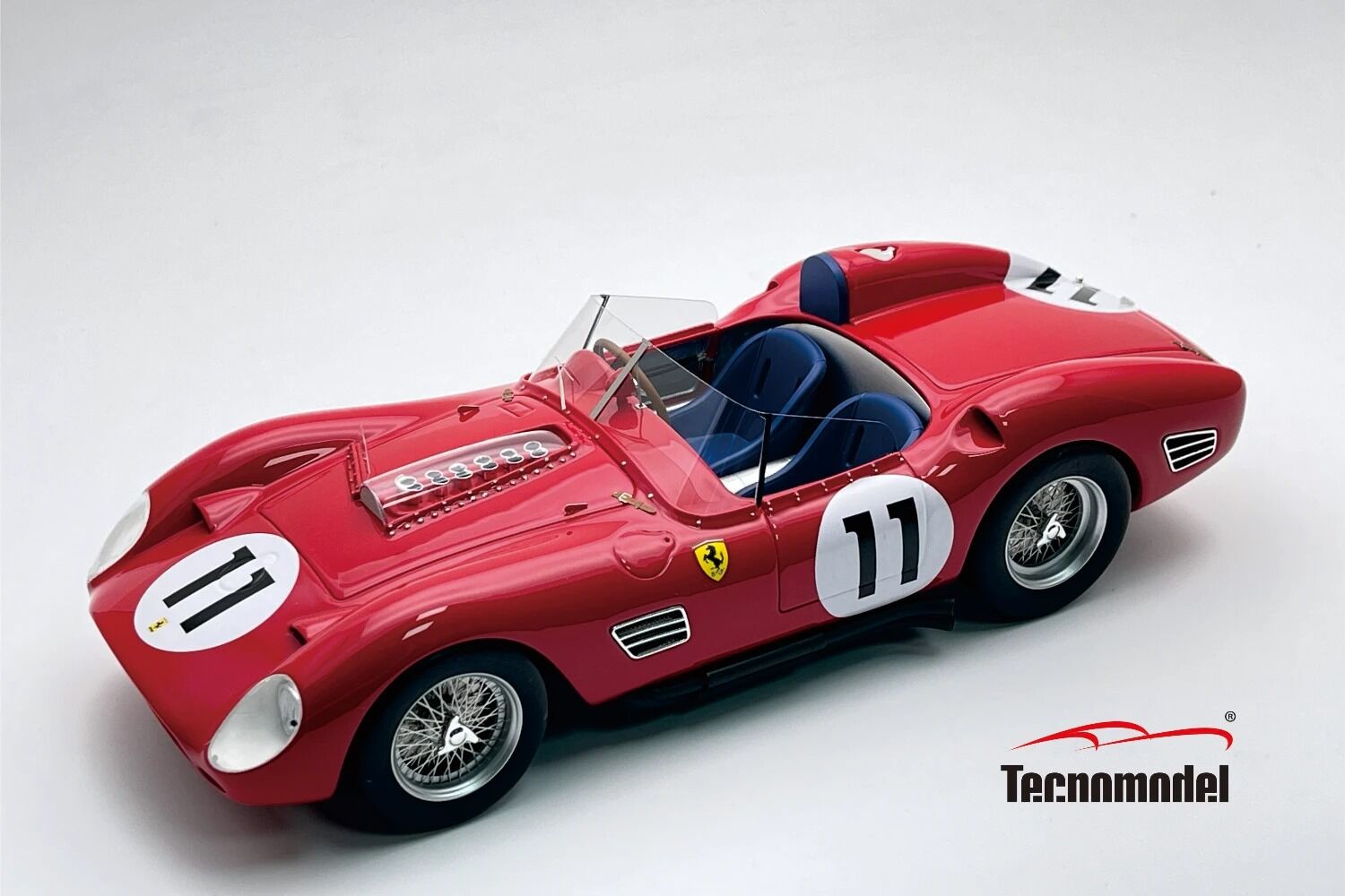 Tecnomodel 1/18 Ferrari 250 TR59-60 Le Mans 24h 1960 car #11 Winner Driver: O.Gendebien - P.Frére - 190 Limitli