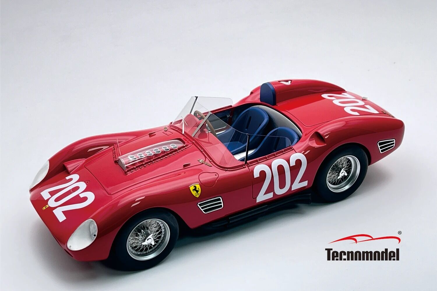 Tecnomodel 1/18 Ferrari 250 TR59-60 Targa Florio 1960 car #202 DNF Driver: C.Allison - R.Ginther - G.Cabianca - 40 Limitli